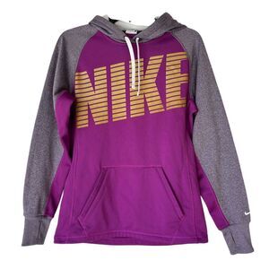 Nike Women's Therma-Fit Hoodie XS Multicolor Pullover Thumb Holes